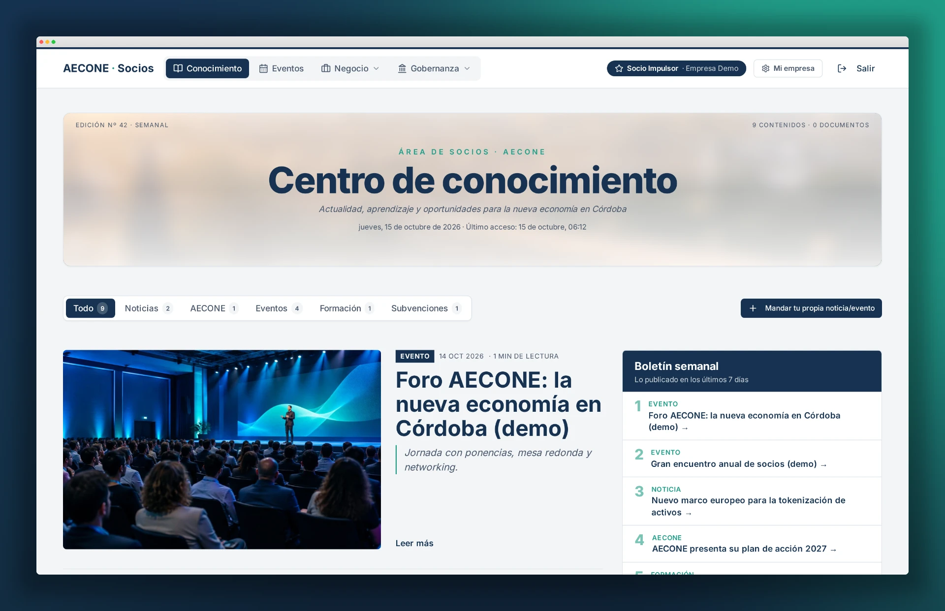 Datta Conecta: Centro de conocimiento